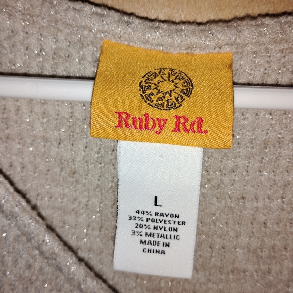 Ruby Rd Large Women's Top - Picture 6 of 10